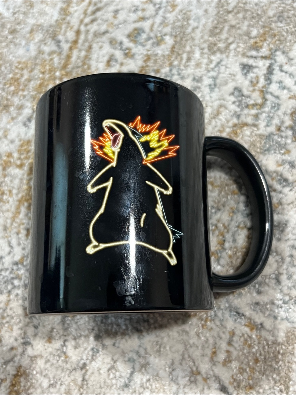 Pokémon Typhlosion coffee mug tea black z28